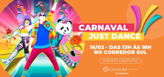 Catalão Shopping promove Carnaval Just Dance com música e diversão para todas as idades