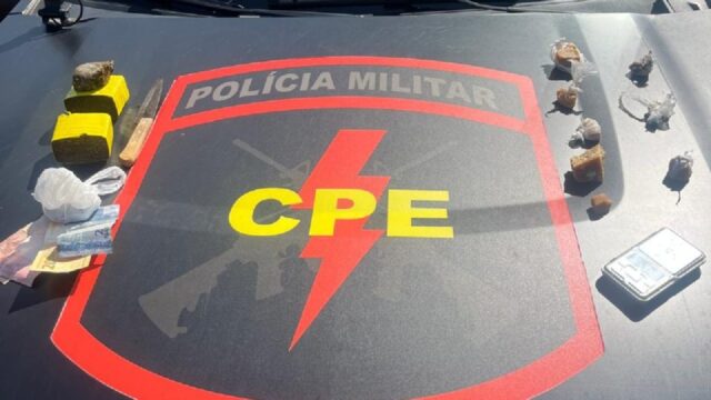 CPE prende dois homens por tráfico de drogas em Ipameri
