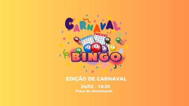 Catalão Shopping promove Noite do Bingo Especial de Carnaval nesta segunda-feira