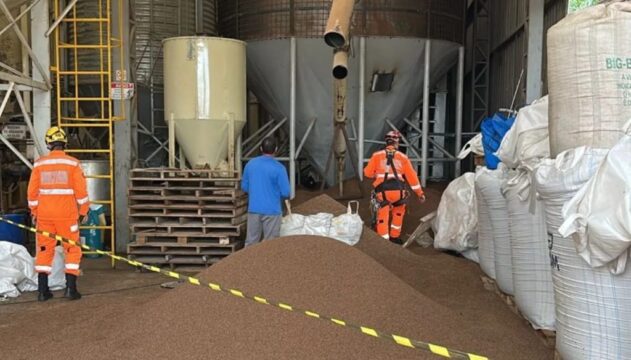 Uberlândia: Funcionário morre soterrado em silo de ração para peixes durante manutenção em empresa