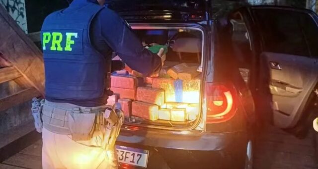 PRF apreende quase duas toneladas de maconha com destino a Araguari