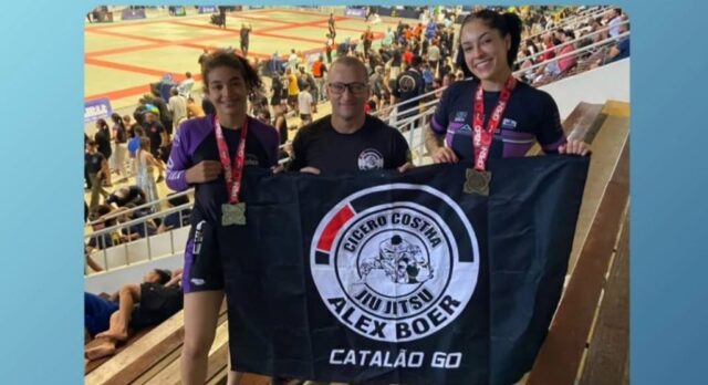 Atletas de Catalão conquistam medalhas no Open Curitiba de Jiu-Jitsu