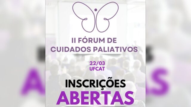 Catalão recebe Fórum de Cuidados Paliativos no próximo sábado, 22 de março