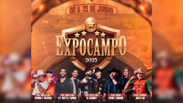 ExpoCampo 2025 traz grandes atrações e etapa da ACR Rodeio promete agitar Campo Alegre de Goiás