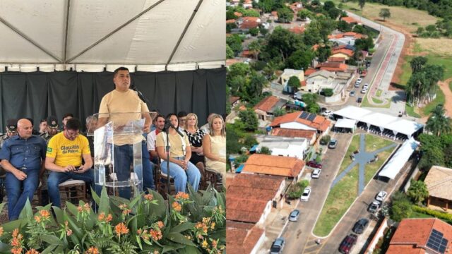 Calçadão da Família é inaugurado em Marzagão com pista de caminhada e ciclovia