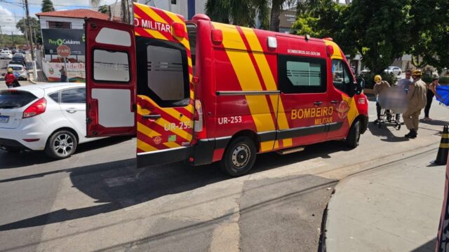 Idosa é atropelada enquanto atravessava faixa de pedestres em Catalão