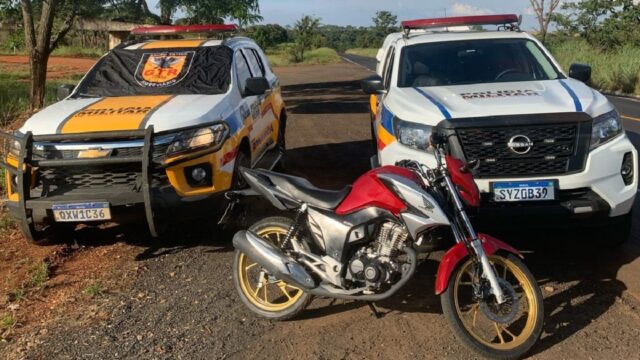 Jovem de 19 anos é preso por receptação após perseguição policial na MGC-497, em Uberlândia