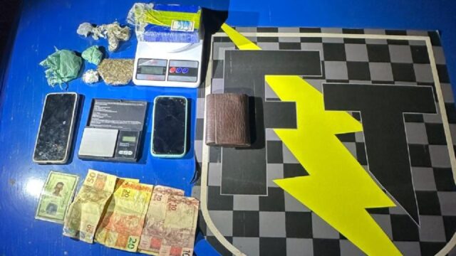 Dois homens são presos por tráfico de drogas durante a Operação Força Total em Ipameri