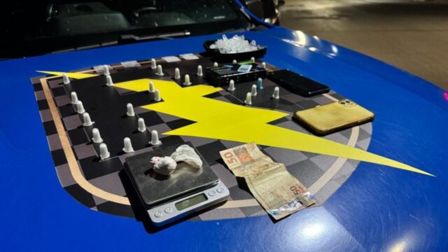 Homem é preso por tráfico de drogas em Pires do Rio; outro é detido com porção de cocaína