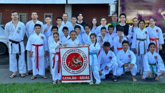 Garras do Tigre conquista 46 medalhas e coloca Catalão no topo do karatê goiano