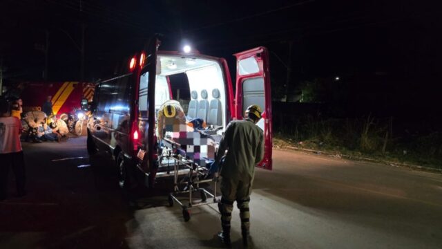 Pai e filha ficam feridos após colisão entre motos em Catalão