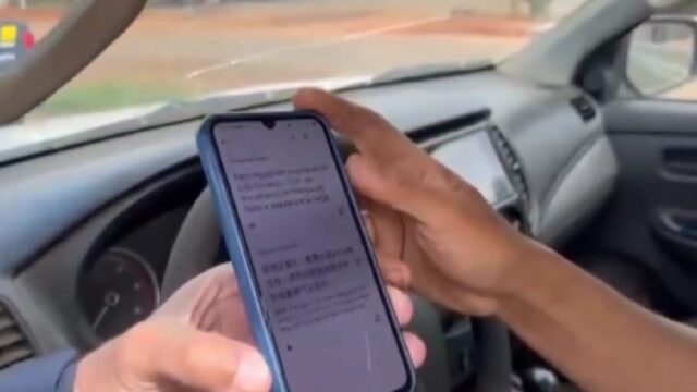 PRF usa tradutor virtual para autuar motorista chinês na BR-050, em Catalão