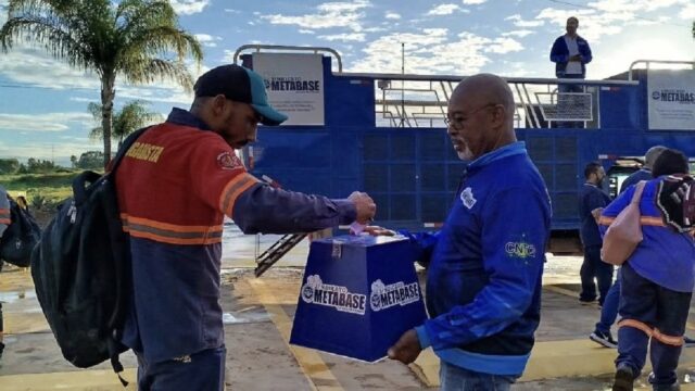 Sindicato Metabase inicia campanha salarial 2025/2026 com trabalhadores da Manserv e SIMAK na Mina Boa Vista