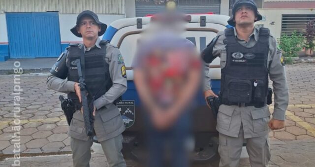 Foragido da Justiça é preso pelo Batalhão Rural na zona rural de Pires do Rio