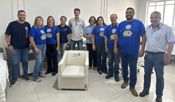 Rotary Club Solidariedade doa 40 poltronas para a Santa Casa de Catalão