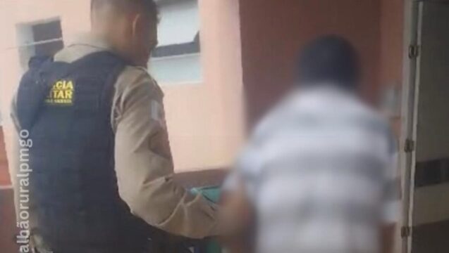 Ação conjunta entre PMGO e PMMG prende foragido da Justiça de Corumbaíba/GO em Bom Despacho/MG