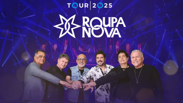 Roupa Nova se apresentará em Catalão com show da turnê 2025 – 4 Décadas de Sucesso