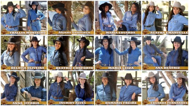 Concurso do Baile do Cowboy 2025 reúne 12 candidatas em Campo Alegre de Goiás