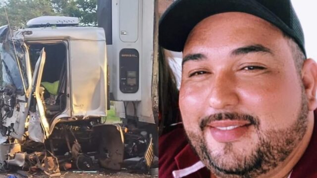 Morador de Catalão morre após acidente com caminhão em SP e recebe homenagem de caminhoneiros no sepultamento em Davinópolis