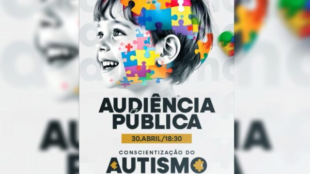 Audiência Pública vai debater conscientização do autismo em Ipameri