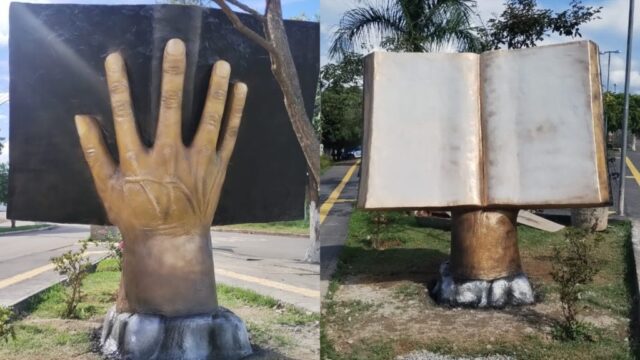 Praça da Bíblia em Goiandira é revitalizada com recursos próprios e será entregue em breve à população