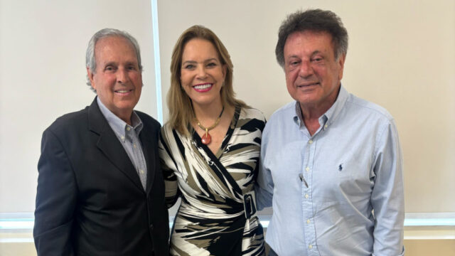 Secretário Adib Elias e deputada Leda Borges discutem investimentos em infraestrutura para municípios goianos