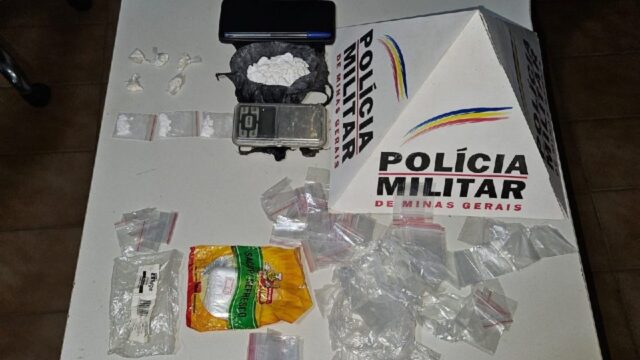 Homem de 30 anos é preso por tráfico de drogas em Coromandel