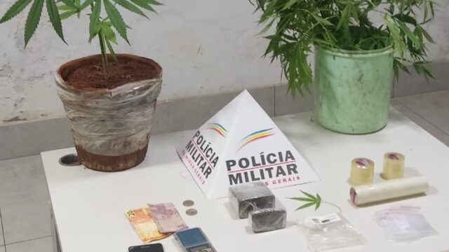 Homem de 48 anos é preso por tráfico de drogas em praça no bairro Gutierrez, em Araguari