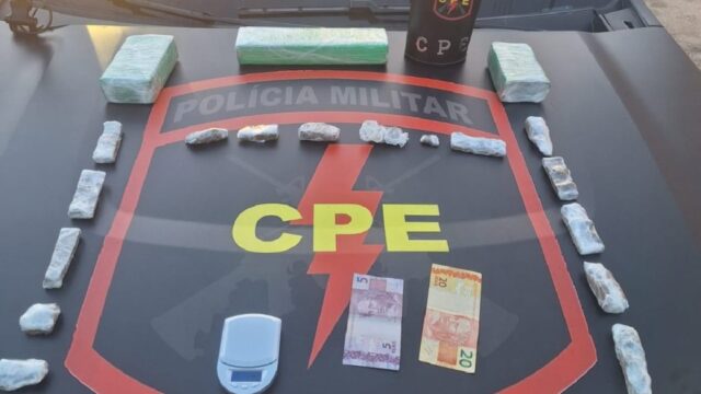 Homem é preso com cerca de 2 kg de maconha em Ipameri