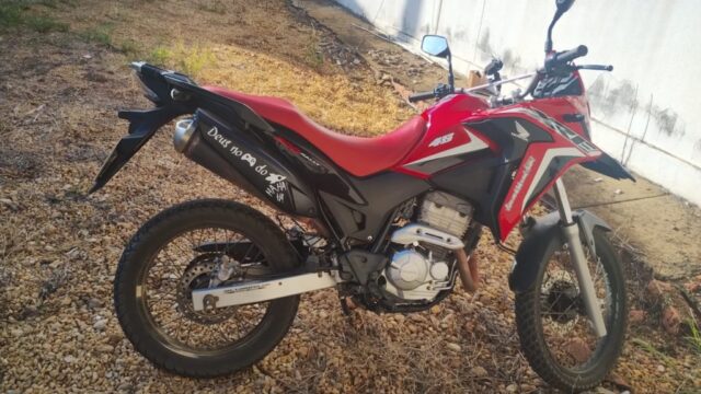 Motocicleta com registro de furto é localizada pela PM em Campo Alegre de Goiás