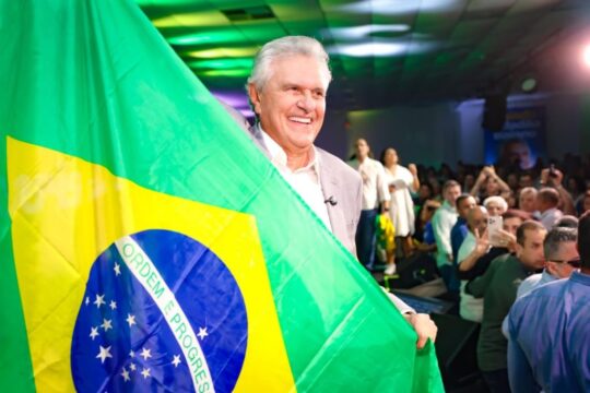 “Não tem volta, o destino é o Palácio do Planalto”, afirma Caiado ao lançar pré-candidatura à presidência