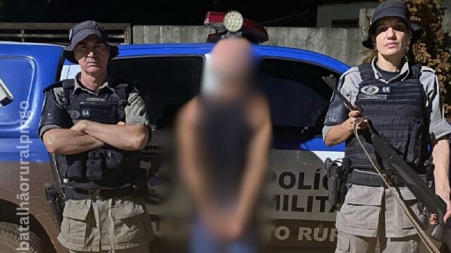 Homem é detido por violência doméstica e arma de fogo é apreendida em Catalão