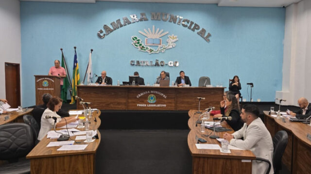 Câmara de Catalão analisa 27 requerimentos e 4 projetos de lei durante sessão ordinária desta terça-feira (15)