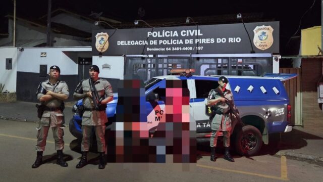 Homem é preso por tráfico de drogas durante patrulhamento da Força Tática em Orizona, Goiás