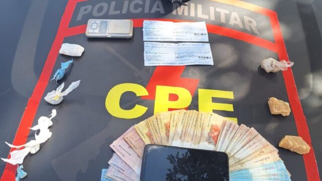 Dois homens são presos por tráfico de drogas em operação da CPE em Ipameri