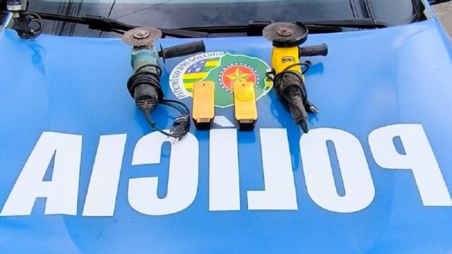 Dois homens são presos por furto e receptação no bairro Paineiras, em Catalão