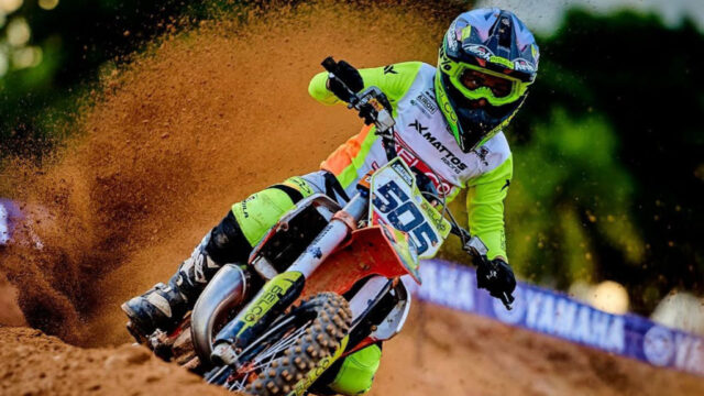 Arthur Lourenzo “Goianinho”, de Catalão, vence na 65cc e é destaque na abertura do Goiano de Motocross em Três Ranchos com apoio da torcida