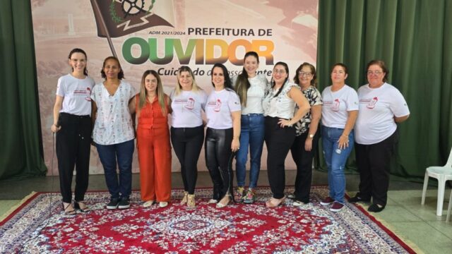 Curso de Gestantes é encerrado em Ouvidor com entrega de kits e palestra sobre cuidados na gravidez