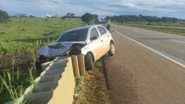 Dois acidentes são registrados na BR-050 no fim de semana em Catalão; ninguém ficou ferido