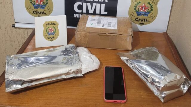 Polícia Civil intercepta remessa de drogas enviada por transportadora em Monte Carmelo