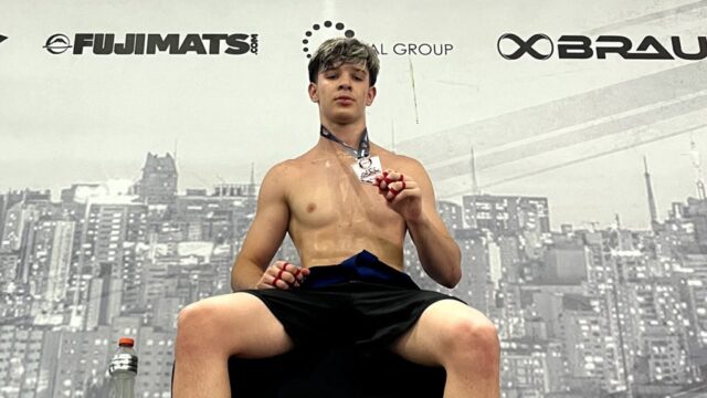 Victor Rios, de Cumari, conquista 2º lugar no ADCC Brazil Open de Jiu-Jitsu, principal competição mundial de grappling, em Balneário Camboriú