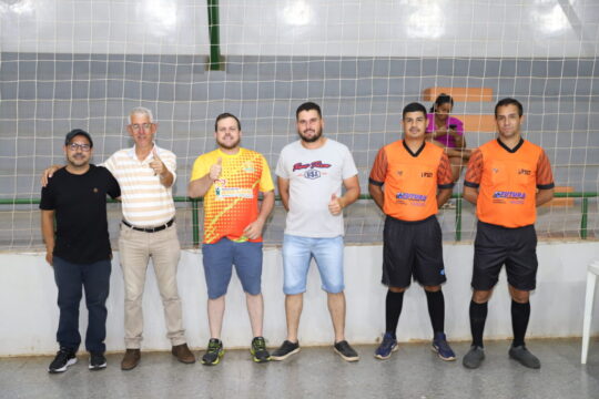 Prefeitura de Nova Aurora inicia 1ª Copa de Futsal 2025 com jogos movimentados e muitos gols na rodada de abertura