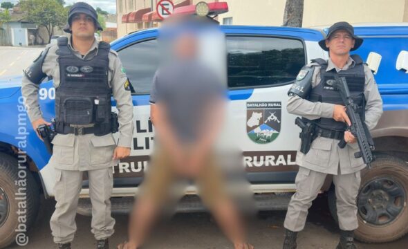 Foragido por embriaguez ao volante é capturado na zona rural de Ipameri