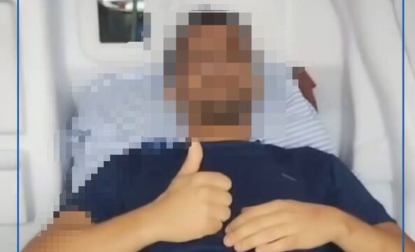Vítima de espancamento brutal em Urutaí recebe alta hospitalar e emociona ao retornar para casa