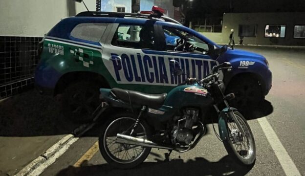 Polícia Militar recupera motocicleta furtada e prende homem por receptação em Catalão