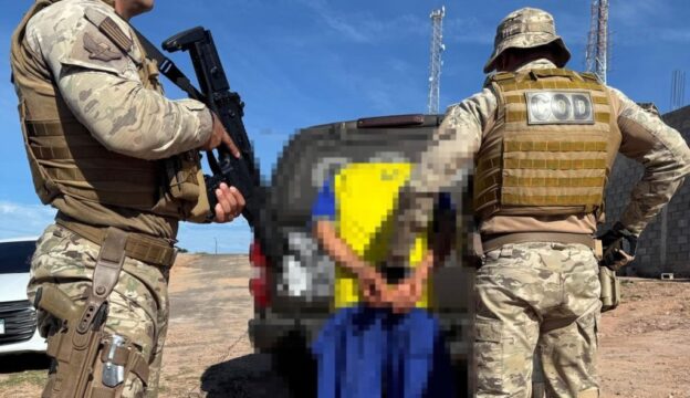 COD prende foragido da justiça escondido em mata urbana de Catalão
