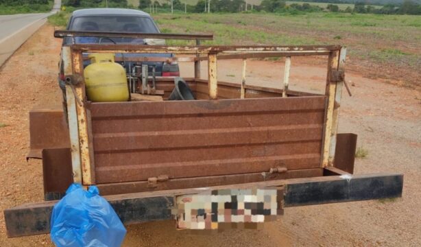 Veículo clonado é apreendido e dois homens são presos em flagrante na MG-188, em Coromandel