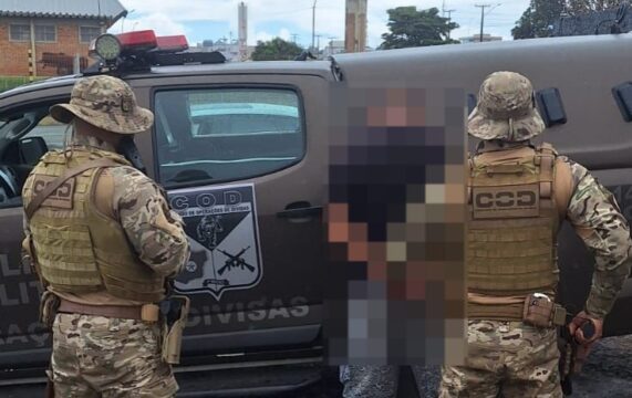 Operação do COD recaptura dois foragidos da Justiça na região de Cristalina, em Goiás