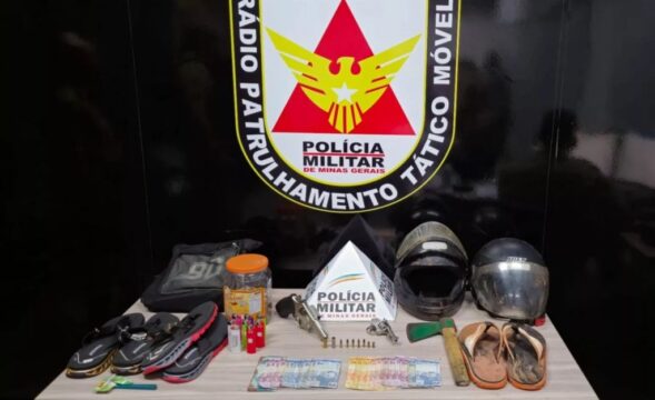 Dupla morre em confronto com a PM após assaltar mercearia no distrito de Martinésia, em Uberlândia