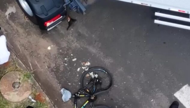 Ciclista morre após ser prensado por rodas de carreta no bairro Novo Mundo, em Uberlândia